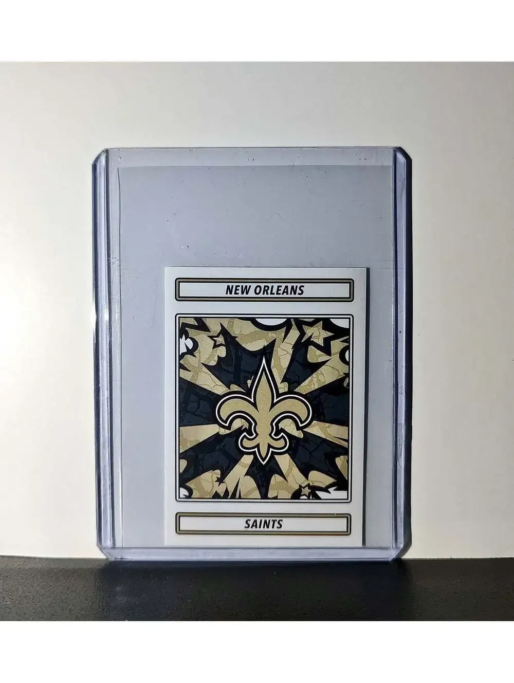 New Orleans Saints Logo 2025 Panini NFL #470 Sticker